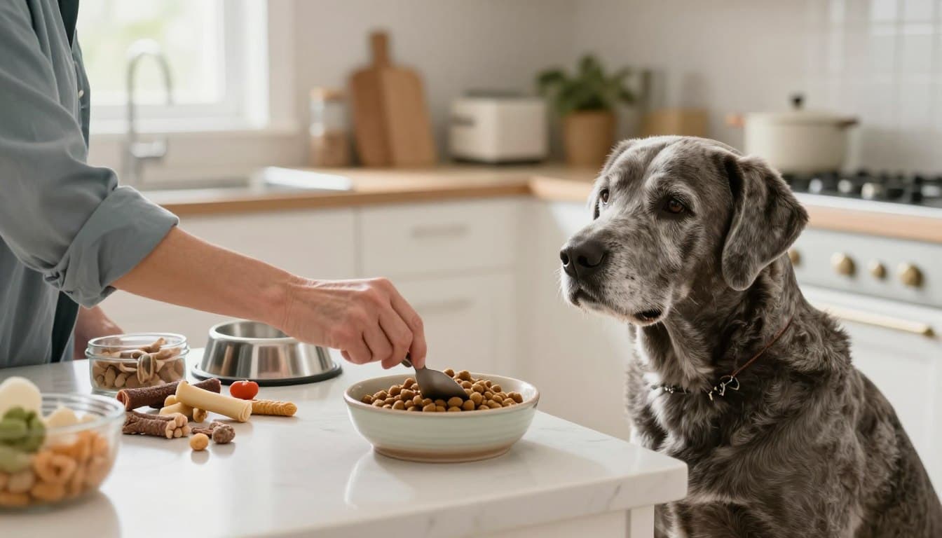 how to feed a dog