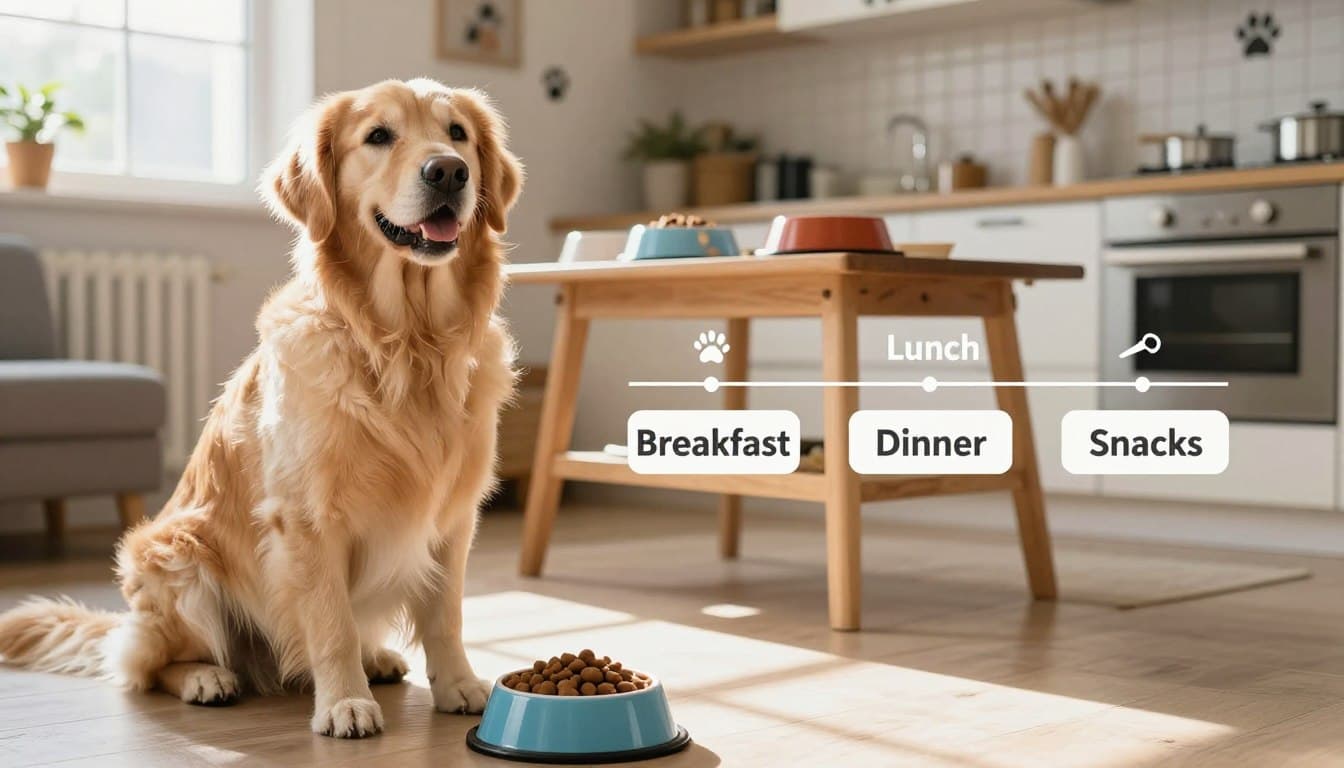 how many times should a dog eat a day