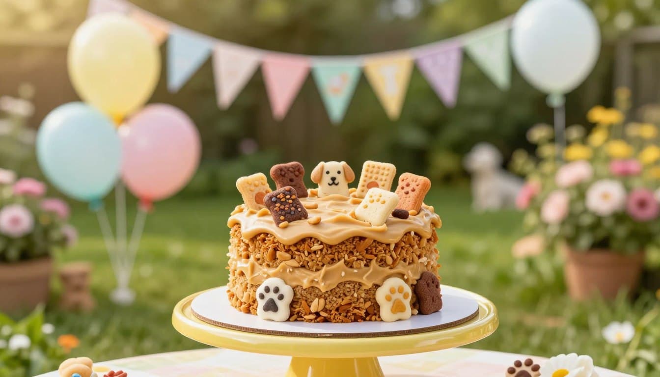 dog friendly birthday cake
