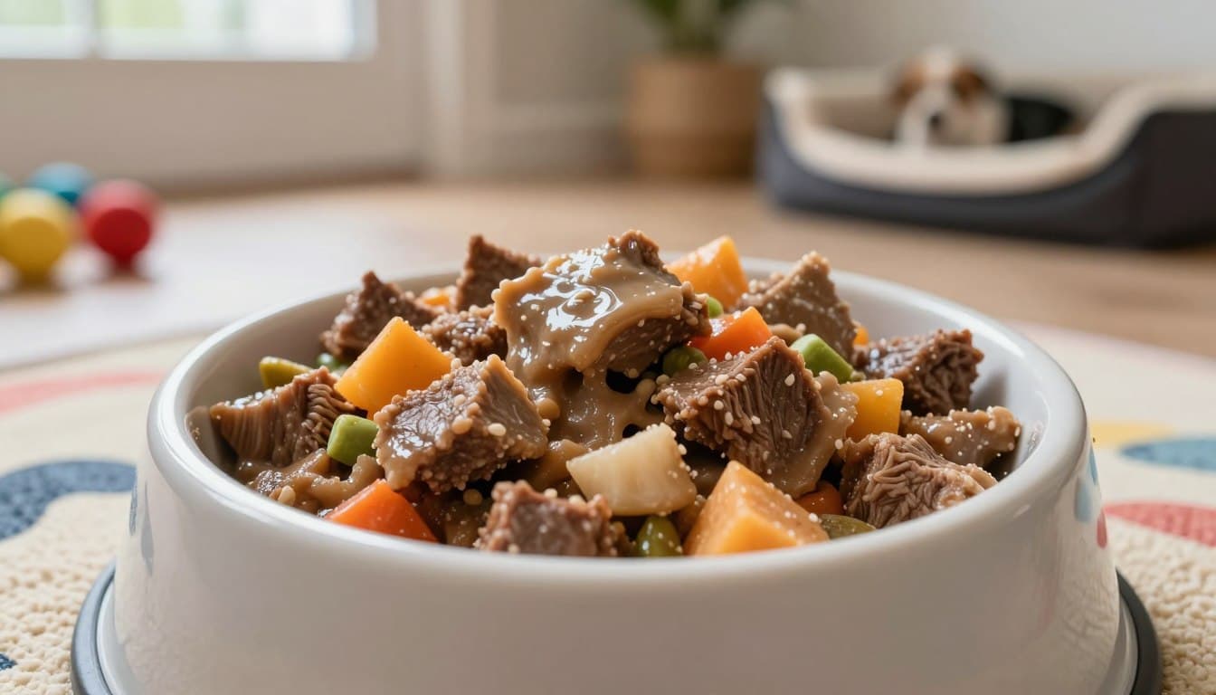 wet dog food for puppies